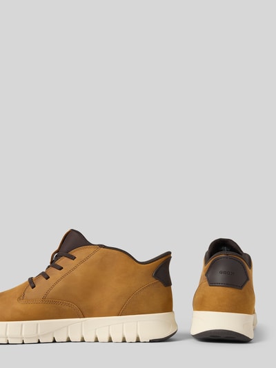 Geox Sneakers met labelpatch, model 'FLEXTRIDE PLUS' Lichtbruin - 2