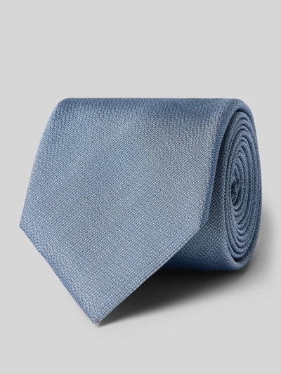 Willen Seidenkrawatte aus reiner Seide (7,5 cm) Jeansblau 1