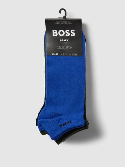 BOSS Socken mit Label-Print im 5er-Pack Royal 3