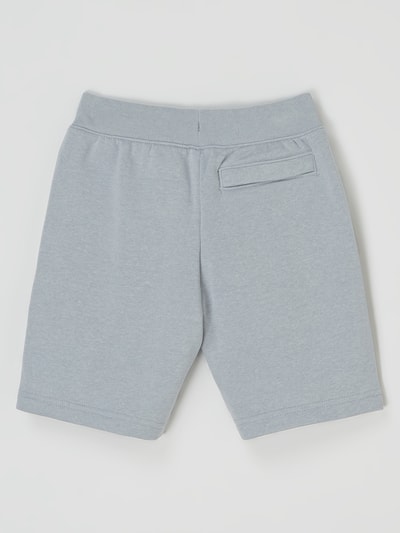 Under Armour Loose Fit Sweatshorts mit Logo  Mittelgrau 4