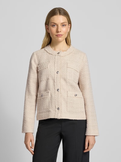 Betty Barclay Blazer in Bouclé-Optik Beige 4