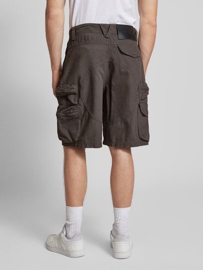 Low Lights Studios Regular Fit Bermudas mit Cargotaschen Mittelgrau 5