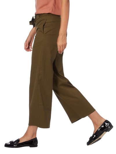 Jake*s Casual Marlenehose mit Gürtel Schilf 5