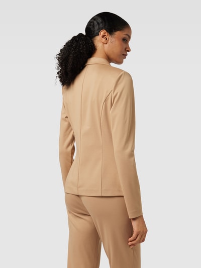 ICHI Blazer mit regulärem Schnitt und Reverskragen Camel 5