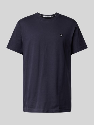 Calvin Klein Jeans T-shirt z naszywką z logo Granatowy 2