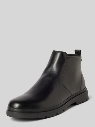 Geox Chelsea Boots aus Leder mit Zugschlaufe Modell 'SPHERICA' Black 1