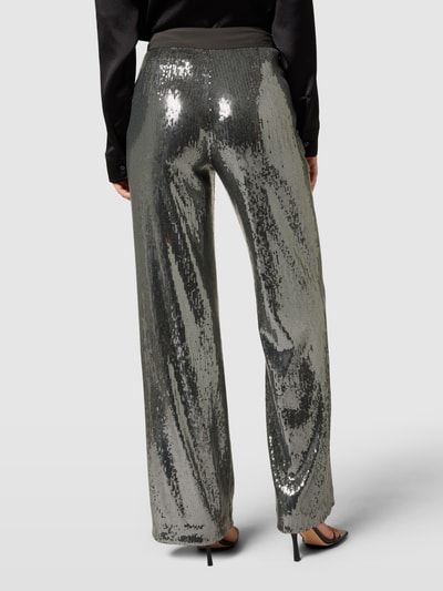 JOOP! Stoffhose mit Paillettenbesatz Dunkelgrau 5