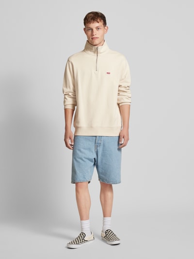 Levi's® Troyer mit Label-Patch Modell 'ORIGINAL' Beige 1