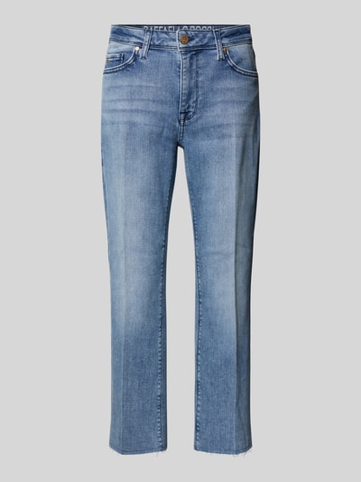 Raffaello Rossi Slim Fit Jeans mit verkürztem Schnitt Modell 'Vic' Hellblau 2