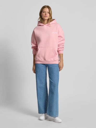 ANOTHER COTTON LAB Oversized Hoodie mit Kapuze Rosa 1