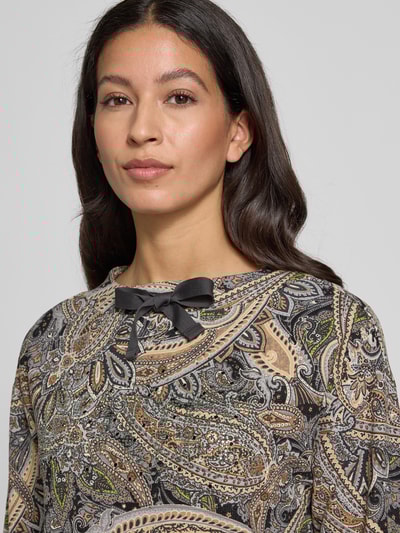 Betty Barclay Regular fit blouse van viscosemix, model 'September' Lichtgrijs - 3