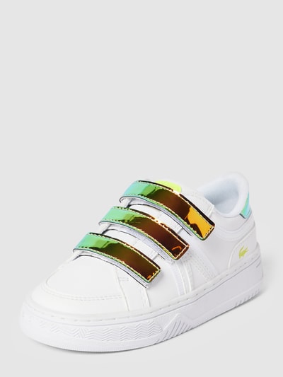 Lacoste Sneakers met labeldetail Wit - 1