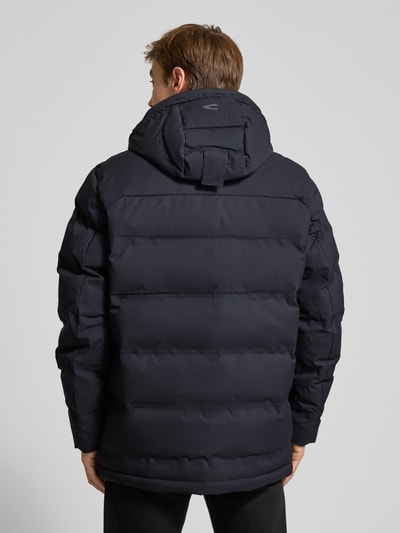 camel active Parka z kapturem i kieszeniami z patką model ‘TEXXXACTIVE’ Petrol 5