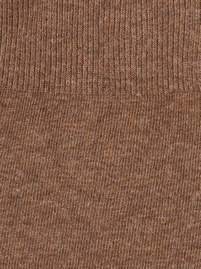 camano Socken mit Rippenbündchen im 9er-Pack Beige Melange 3