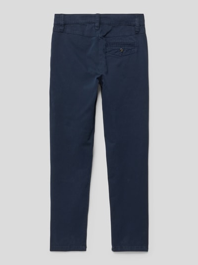 s.Oliver RED LABEL Slim Fit Chino mit Paspeltasche am Gesäß Marine 3