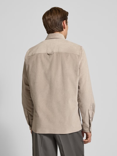 Drykorn Kurtka koszulowa o kroju regular fit ze sztruksu model ‘CORDUROY OVERSHIRT’ Beżowy 5