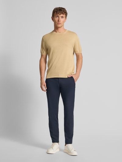 Brax Straight Fit Stoffhose mit französischen Eingrifftaschen Modell 'PHIL' Marine 1