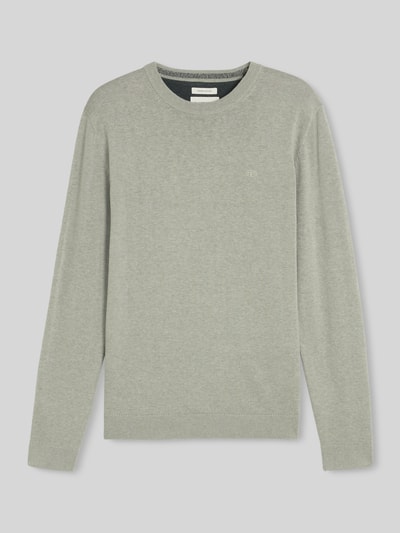 Tom Tailor Regular Fit Pullover aus reiner Baumwolle Mint 2