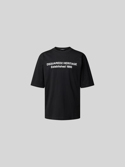 Dsquared2 T-Shirt mit Label-Print Black 2