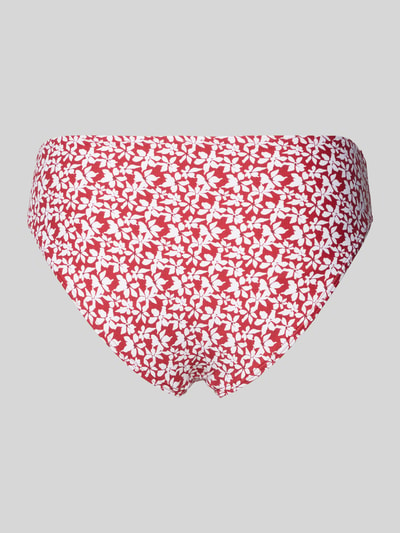 Esprit Bikini-Hose mit floralem Allover-Print Modell 'CALUSA' Rot Melange 3