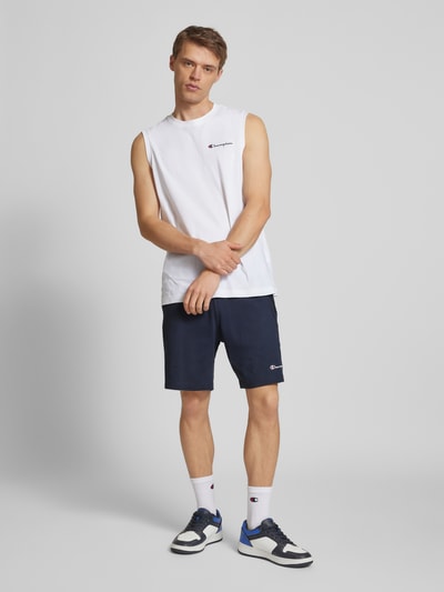 CHAMPION Relaxed fit bermuda met ritszakken Donkerblauw - 1