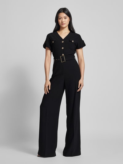 Marciano Guess Jumpsuit met riem, model 'DIANE' Zwart - 4