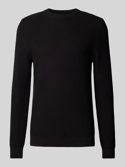 MCNEAL Strickpullover mit Strukturmuster Black 2