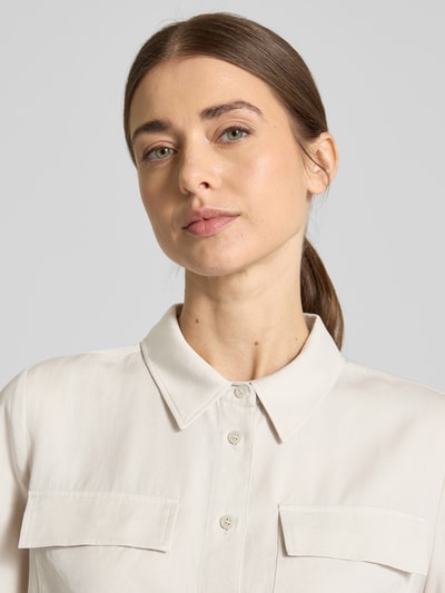 JOOP! Regular fit overhemdblouse met 1/2-mouwen, model 'Birte' Zand - 3