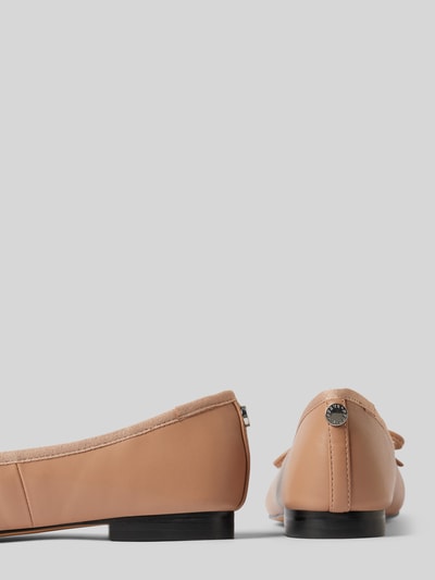 Steve Madden Lederballerinas mit Schleifen-Detail Modell 'ELLISON' Beige 2