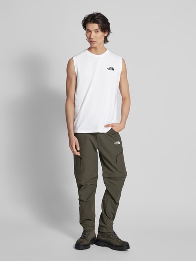 The North Face Tanktop met labelprint Wit - 1