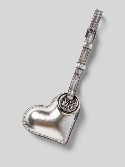 MICHAEL Michael Kors Anhänger mit Dornschließe und Label-Applikation Silber 1