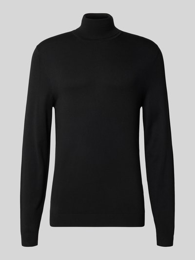 MCNEAL Rollkragenpullover aus Viskose-Mix Black 2