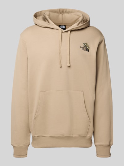 The North Face Hoodie mit Label-Stitching Beige 2