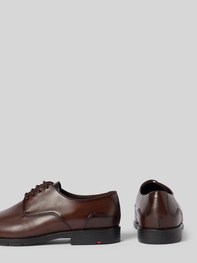 Lloyd Buty derby skórzane ze sznurowaniem model ‘EEZY’ Ciemnobrązowy 2