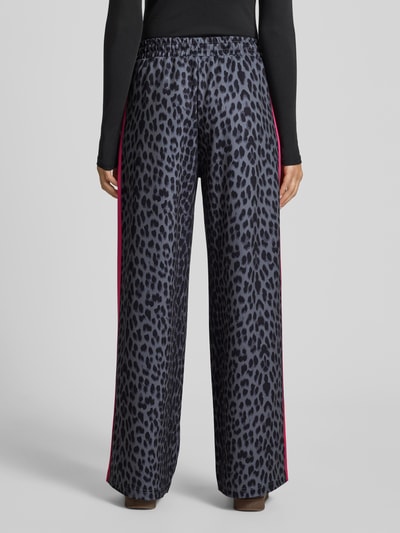 OH APRIL Joggingbroek met elastische band, model 'Kael' Lichtgrijs gemêleerd - 5