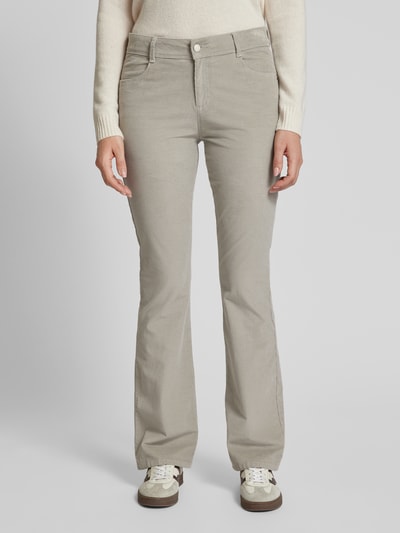 Brax Chino met steekzakken, model 'Style. Shakira' Lichtgrijs - 4