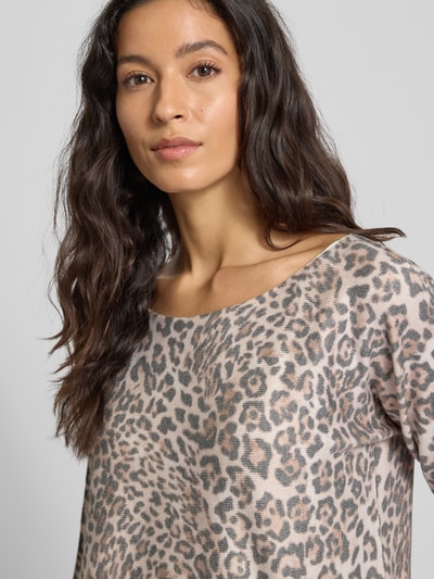 ZABAIONE Shirt met lange mouwen met boothals Beige - 3