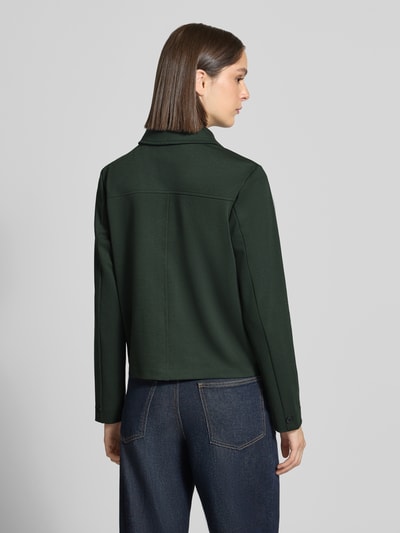 FREE/QUENT Regular fit Jack met viscose Model 'Nanni' Donkergroen - 5