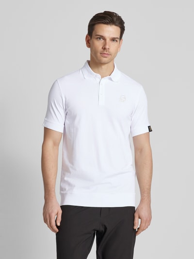 Karl Lagerfeld Poloshirt mit Logo-Print Weiss 4