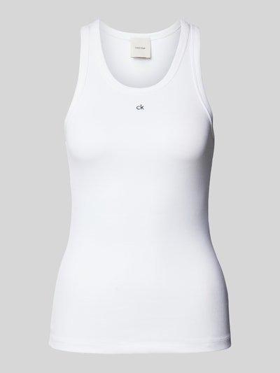 Calvin Klein Womenswear Top met ronde hals Wit - 2