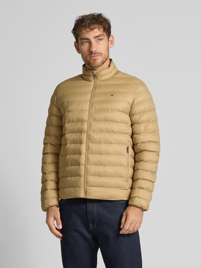 Tommy Hilfiger Regular Fit Steppjacke mit Logo-Stitching Beige 4
