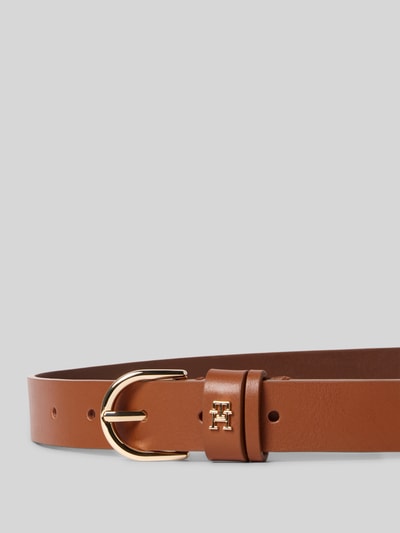 Tommy Hilfiger Pasek ze skóry naturalnej Koniakowy 2