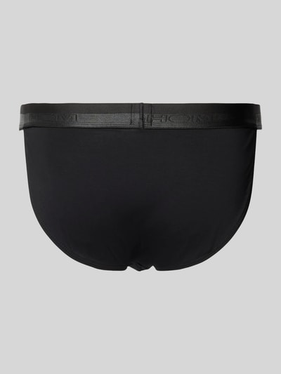 HOM Tanga met elastische band met label Zwart - 3