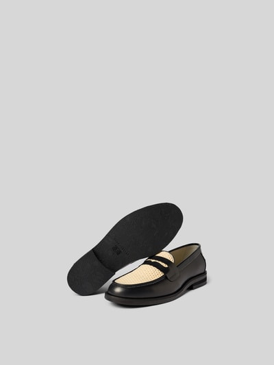 Duke & Dexter Loafer mit strukturierter Sohle Black 5