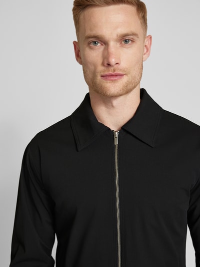 SELECTED HOMME Sakko mit durchgehendem Reißverschluss Modell 'LIAM' Black 3