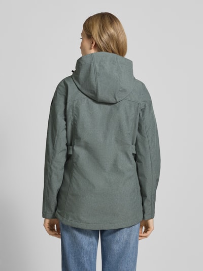 G.I.G.A. DX Jacke mit Kapuze Petrol Melange 5