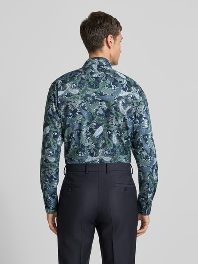 ETERNA Koszula biznesowa o kroju modern fit z listwą guzikową Zielony 5