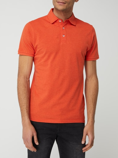 Bruun & Stengade Poloshirt aus Bio-Baumwolle Modell 'Lanai' Orange 4