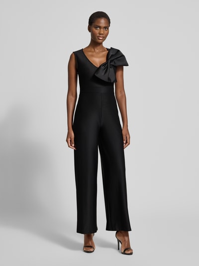 GUIDO MARIA KRETSCHMER WOMAN Regular Fit Jumpsuit mit Zierschleife Modell 'Linda' Black 4
