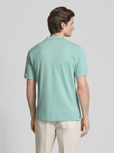 MC2 Saint Barth Regular Fit Poloshirt mit V-Ausschnitt Modell 'CHARLES' Gruen 5